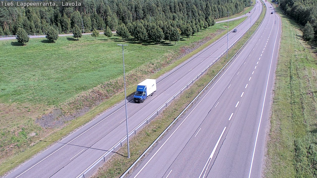 Kelikamerat Kuva Tie 6 Lappeenranta, Lavola, Lappeenranta, Etelä-Karjala