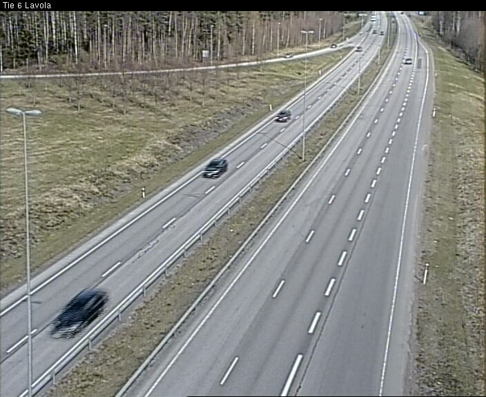Weather Camera Image Road 6 Lappeenranta, Lavola, Lappeenranta, Etelä-Karjala