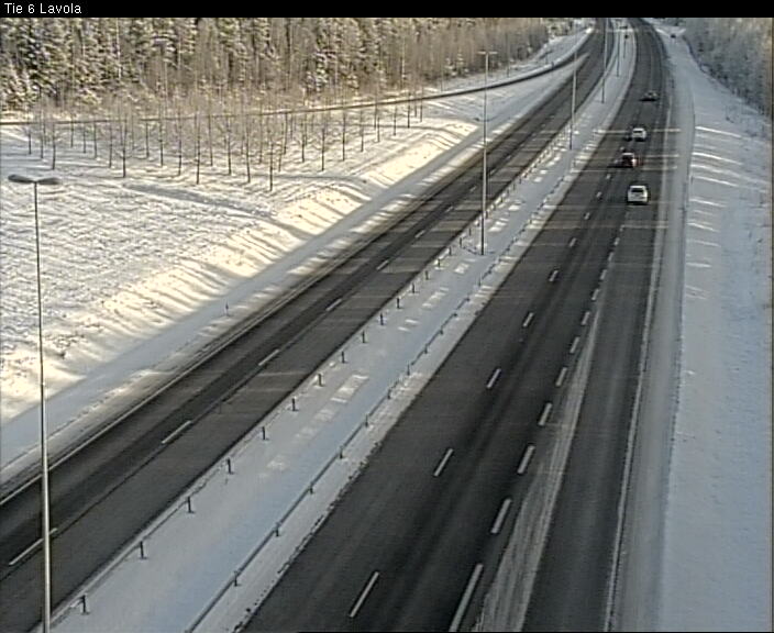 Weather Camera Image Road 6 Lappeenranta, Lavola, Lappeenranta, Etelä-Karjala