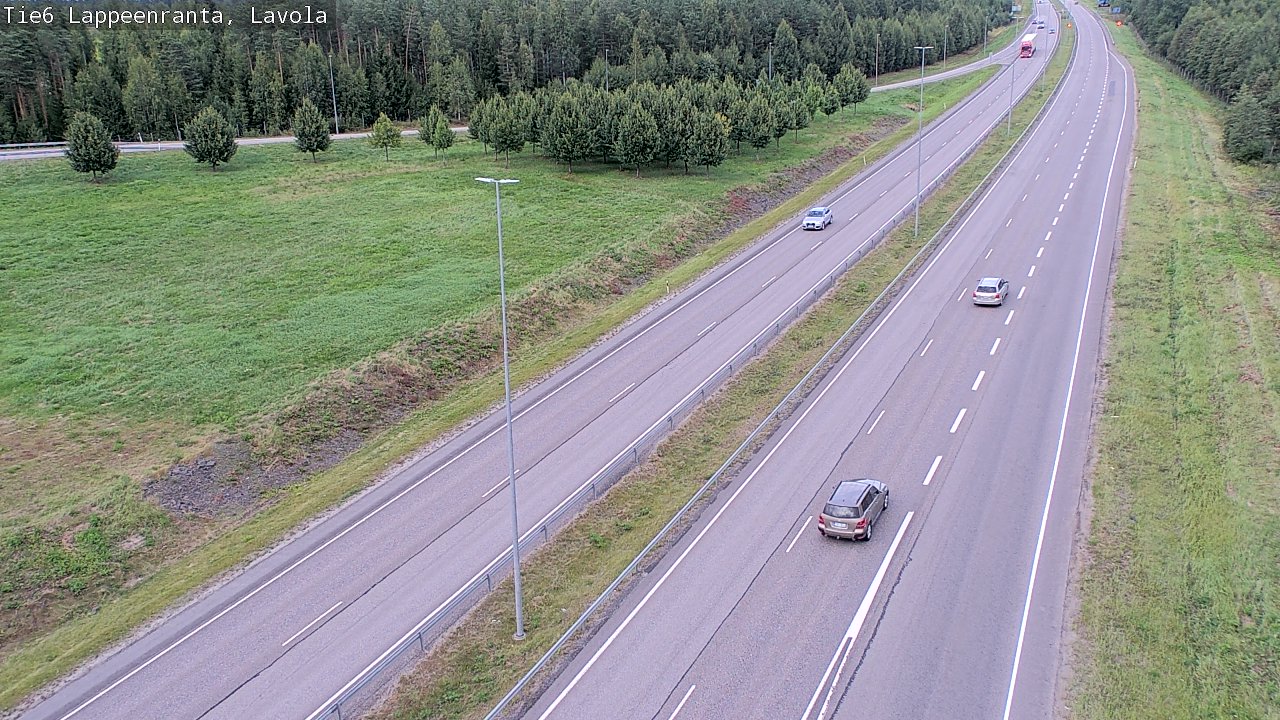 Kelikamerat Kuva Tie 6 Lappeenranta, Lavola, Lappeenranta, Etelä-Karjala