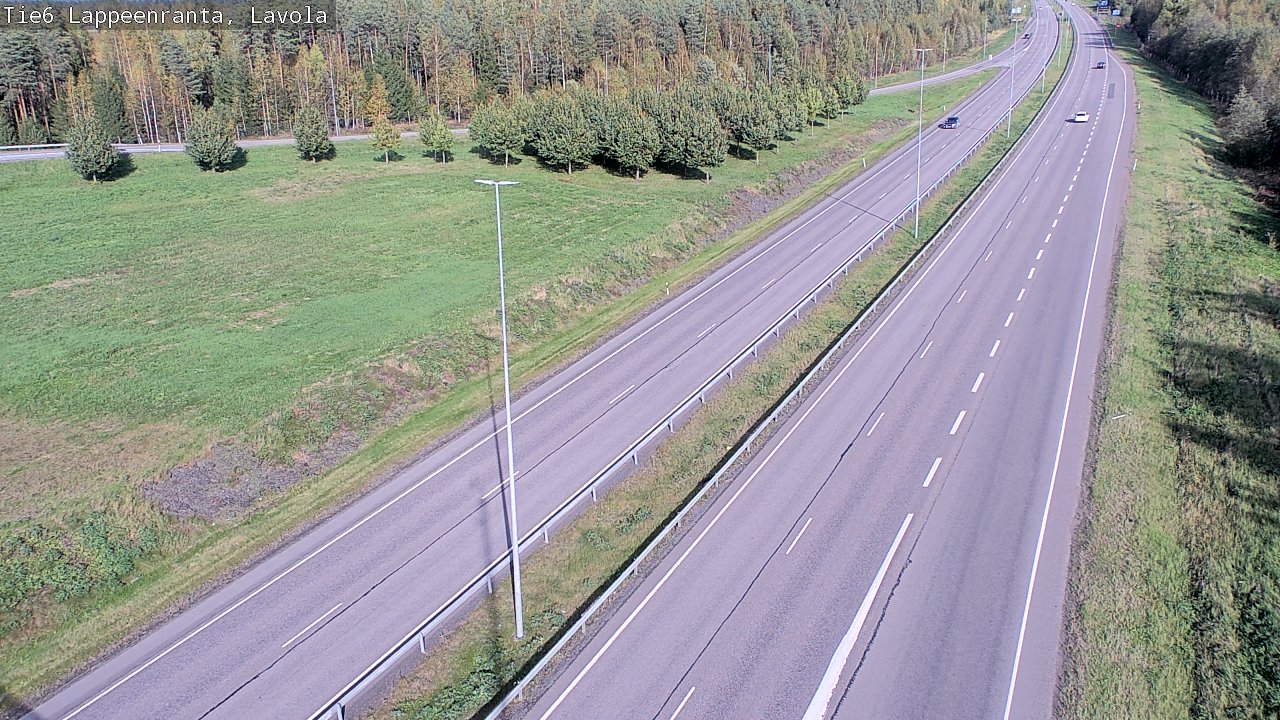 Kelikamerat Kuva Tie 6 Lappeenranta, Lavola, Lappeenranta, Etelä-Karjala
