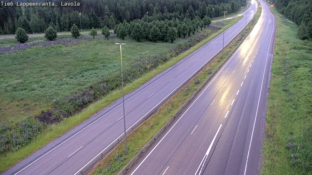 Kelikamerat Kuva Tie 6 Lappeenranta, Lavola, Lappeenranta, Etelä-Karjala