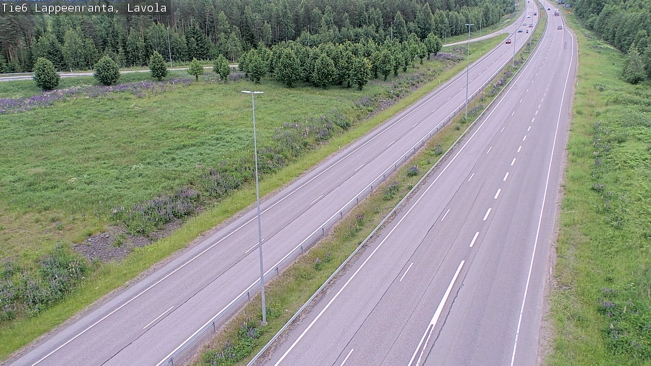 Kelikamerat Kuva Tie 6 Lappeenranta, Lavola, Lappeenranta, Etelä-Karjala