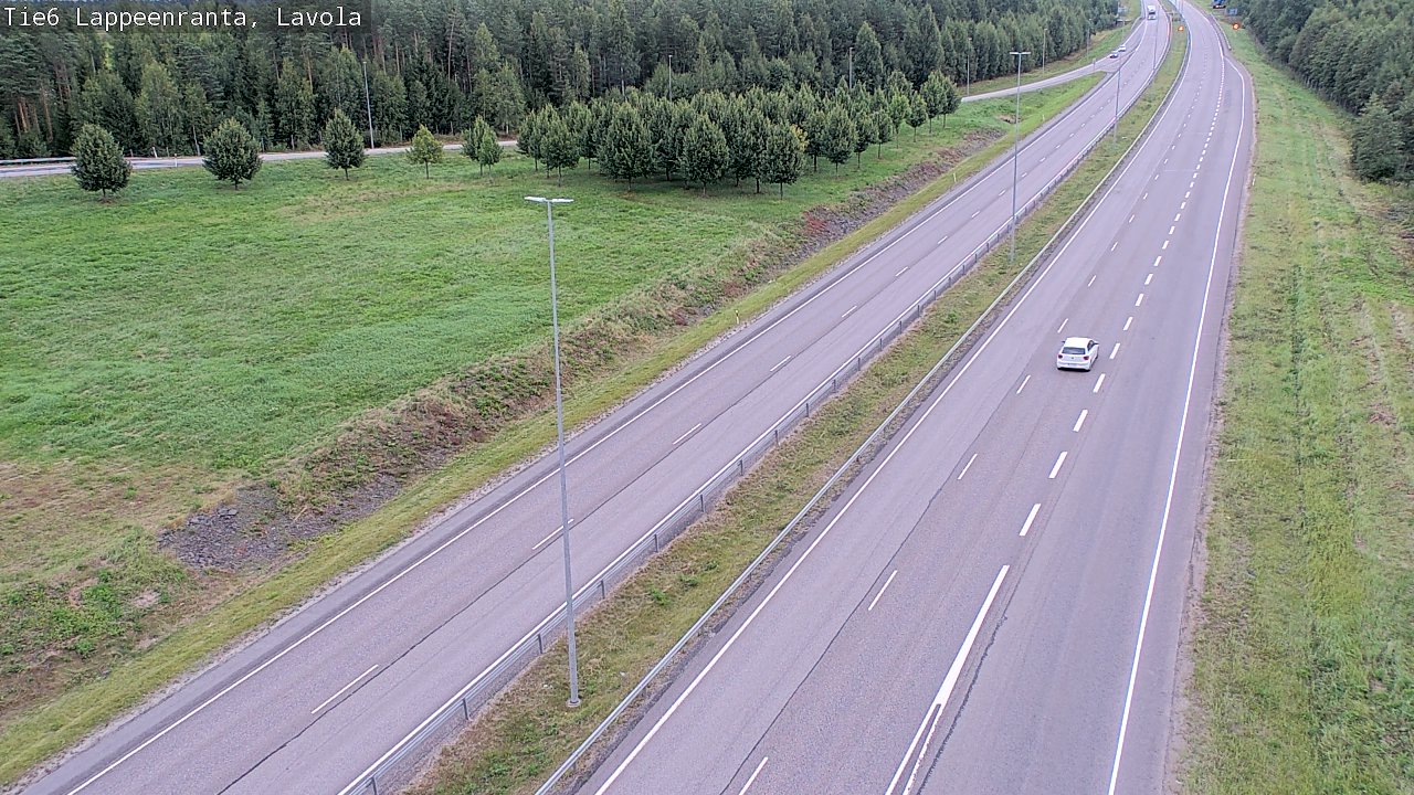Kelikamerat Kuva Tie 6 Lappeenranta, Lavola, Lappeenranta, Etelä-Karjala
