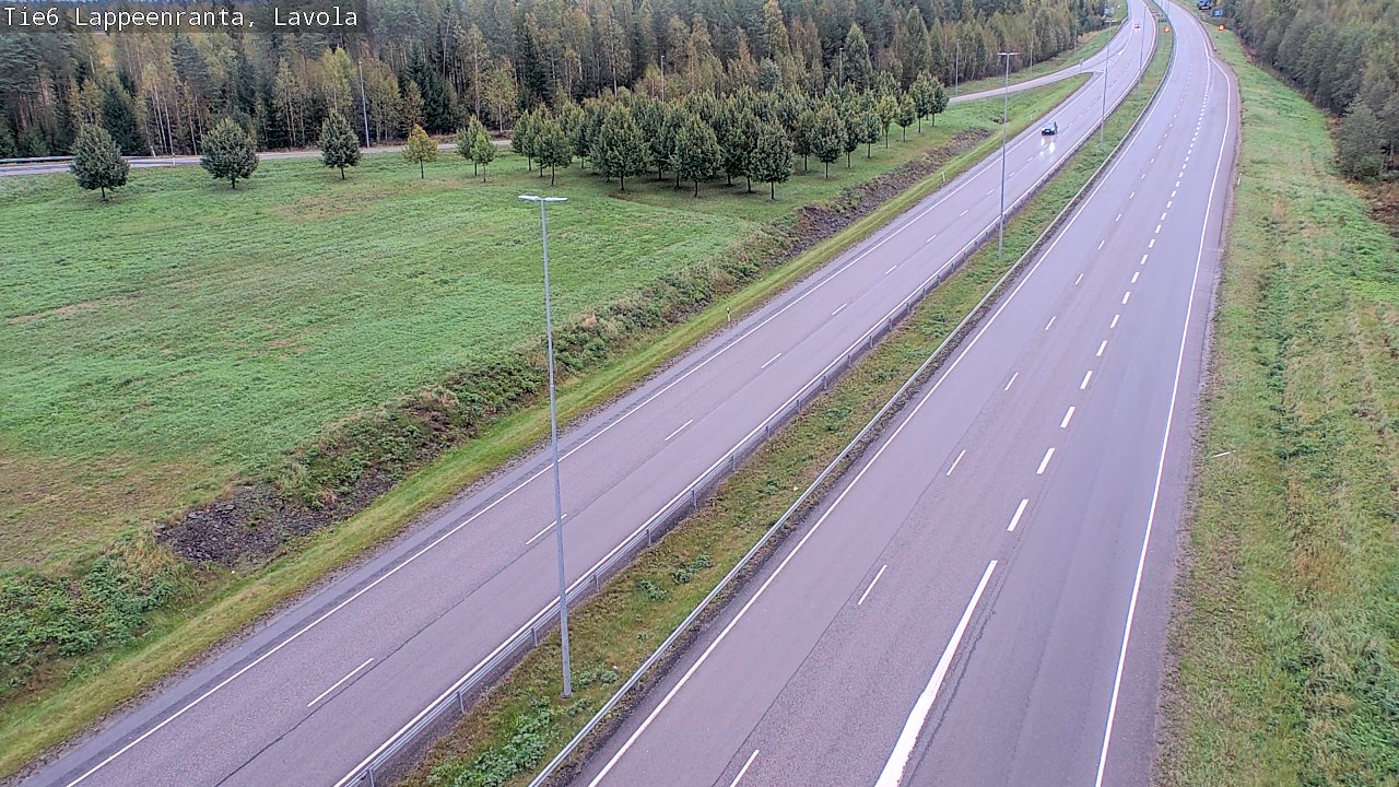Kelikamerat Kuva Tie 6 Lappeenranta, Lavola, Lappeenranta, Etelä-Karjala