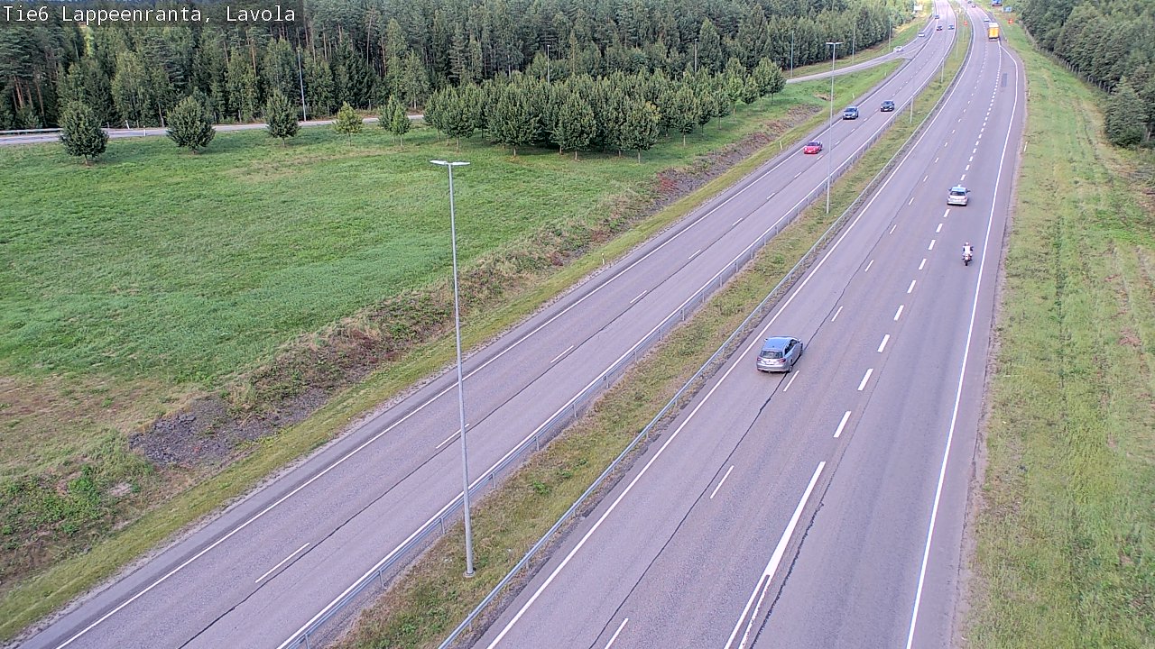 Kelikamerat Kuva Tie 6 Lappeenranta, Lavola, Lappeenranta, Etelä-Karjala