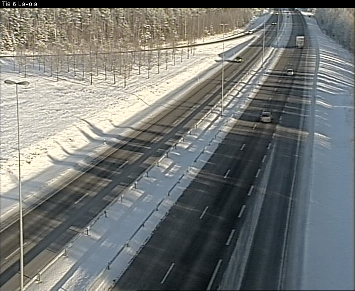 Weather Camera Image Road 6 Lappeenranta, Lavola, Lappeenranta, Etelä-Karjala