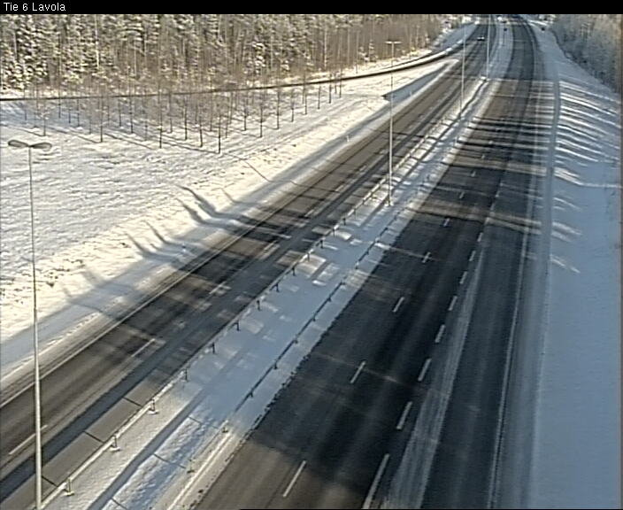 Weather Camera Image Road 6 Lappeenranta, Lavola, Lappeenranta, Etelä-Karjala