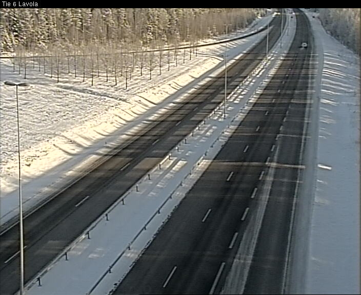 Weather Camera Image Road 6 Lappeenranta, Lavola, Lappeenranta, Etelä-Karjala
