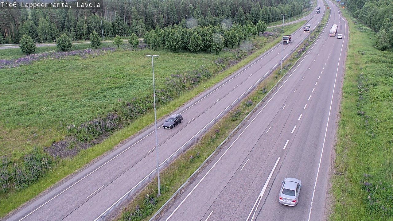 Kelikamerat Kuva Tie 6 Lappeenranta, Lavola, Lappeenranta, Etelä-Karjala