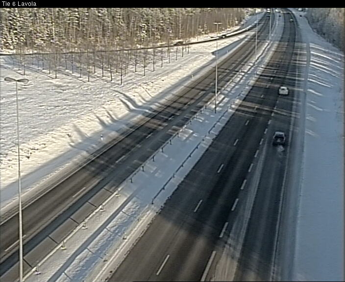Weather Camera Image Road 6 Lappeenranta, Lavola, Lappeenranta, Etelä-Karjala