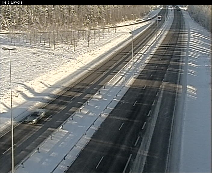 Weather Camera Image Road 6 Lappeenranta, Lavola, Lappeenranta, Etelä-Karjala