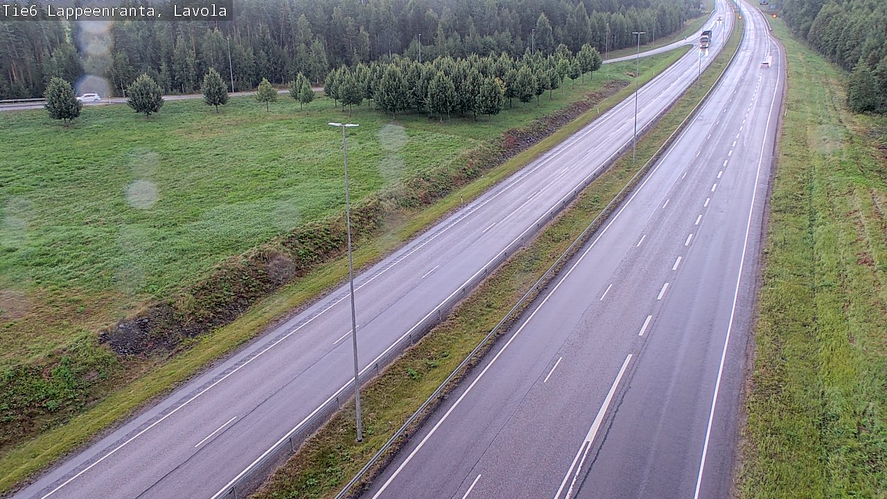 Kelikamerat Kuva Tie 6 Lappeenranta, Lavola, Lappeenranta, Etelä-Karjala