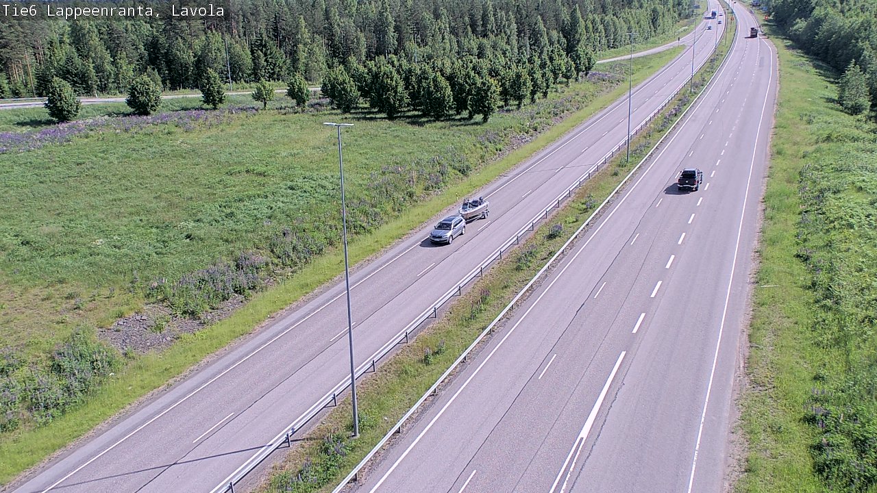 Kelikamerat Kuva Tie 6 Lappeenranta, Lavola, Lappeenranta, Etelä-Karjala