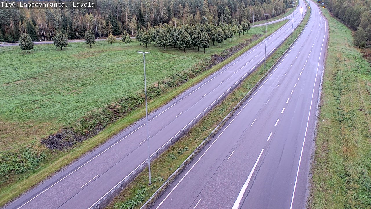 Kelikamerat Kuva Tie 6 Lappeenranta, Lavola, Lappeenranta, Etelä-Karjala