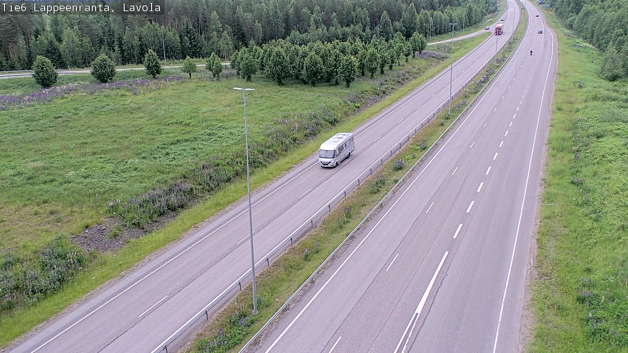 Kelikamerat Kuva Tie 6 Lappeenranta, Lavola, Lappeenranta, Etelä-Karjala