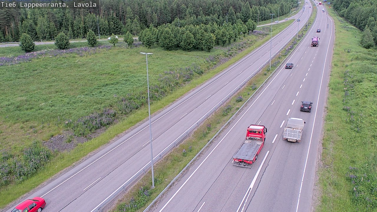 Kelikamerat Kuva Tie 6 Lappeenranta, Lavola, Lappeenranta, Etelä-Karjala