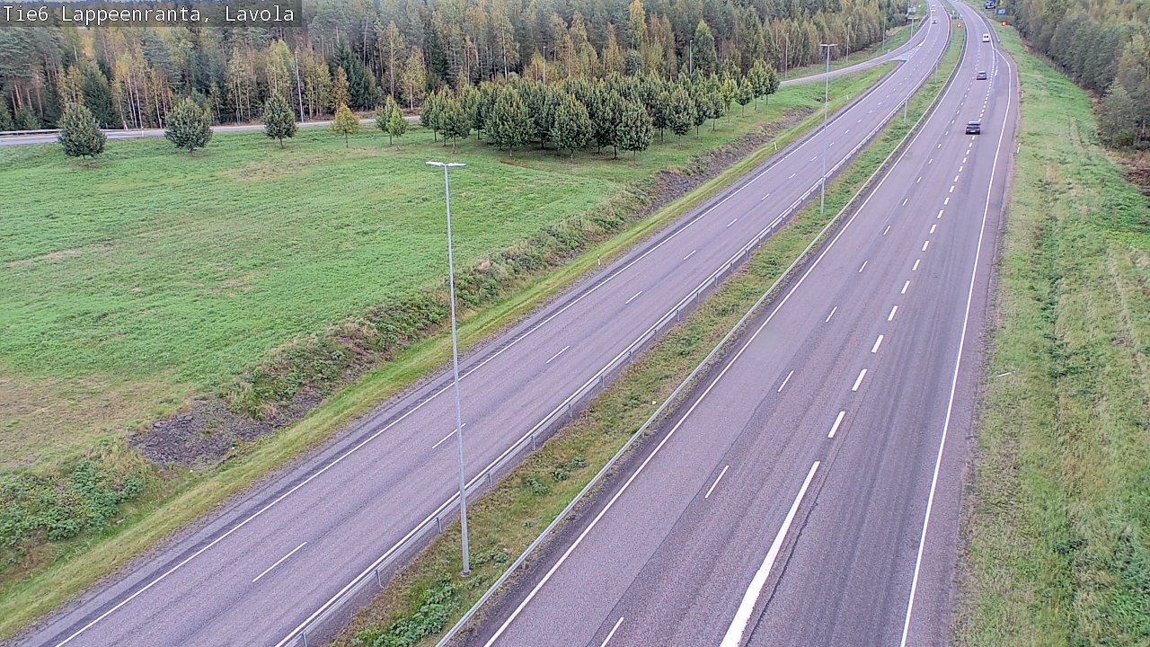 Kelikamerat Kuva Tie 6 Lappeenranta, Lavola, Lappeenranta, Etelä-Karjala