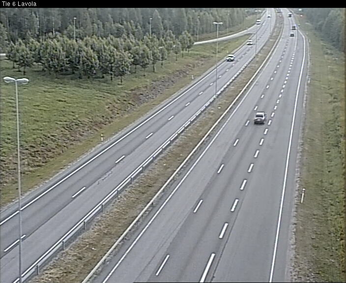 Weather Camera Image Road 6 Lappeenranta, Lavola, Lappeenranta, Etelä-Karjala