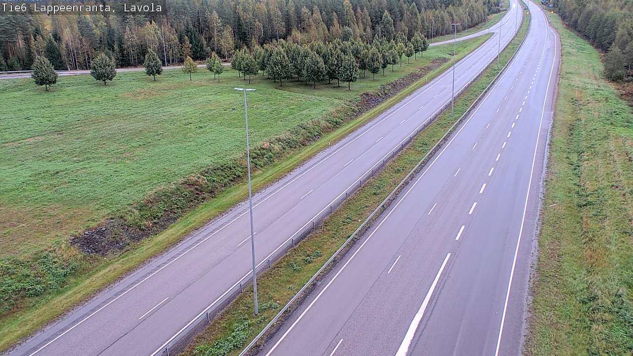 Kelikamerat Kuva Tie 6 Lappeenranta, Lavola, Lappeenranta, Etelä-Karjala