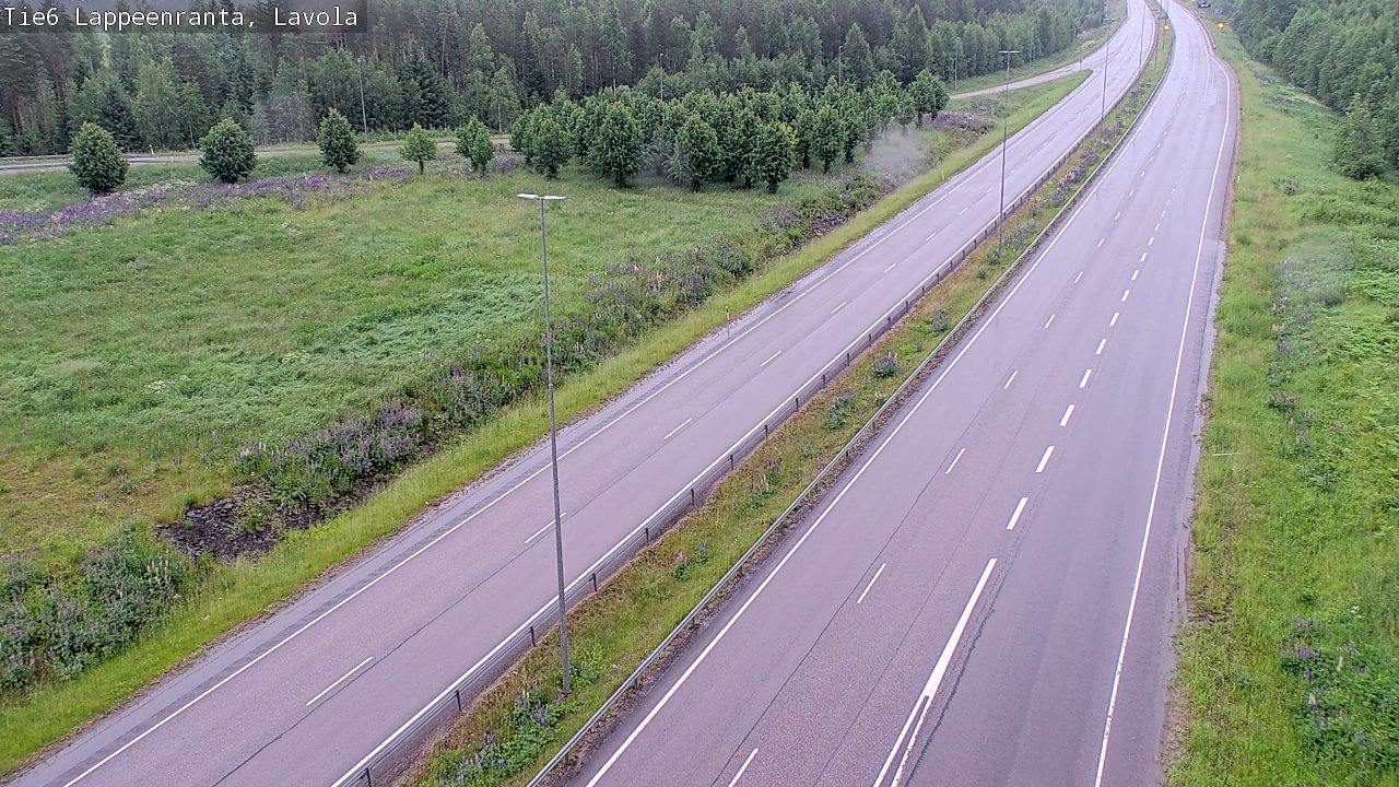 Kelikamerat Kuva Tie 6 Lappeenranta, Lavola, Lappeenranta, Etelä-Karjala