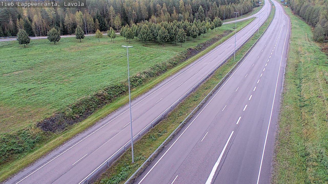 Kelikamerat Kuva Tie 6 Lappeenranta, Lavola, Lappeenranta, Etelä-Karjala