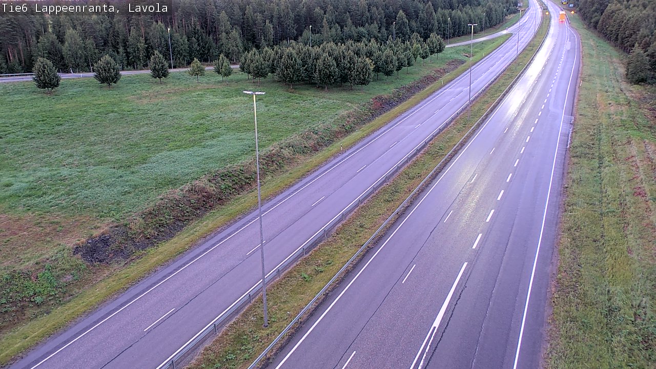 Kelikamerat Kuva Tie 6 Lappeenranta, Lavola, Lappeenranta, Etelä-Karjala
