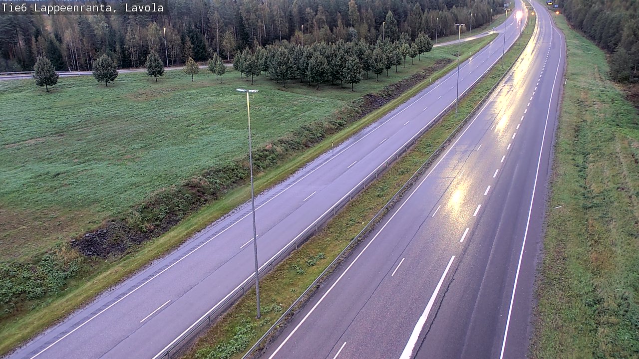 Kelikamerat Kuva Tie 6 Lappeenranta, Lavola, Lappeenranta, Etelä-Karjala