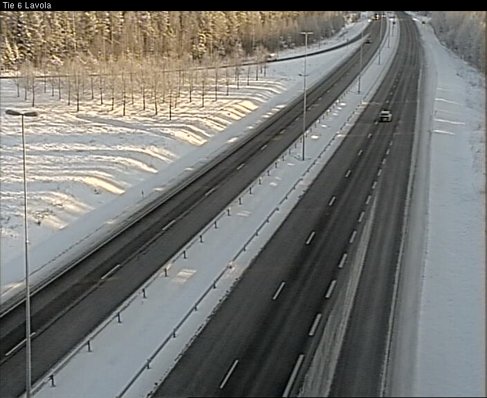 Weather Camera Image Road 6 Lappeenranta, Lavola, Lappeenranta, Etelä-Karjala