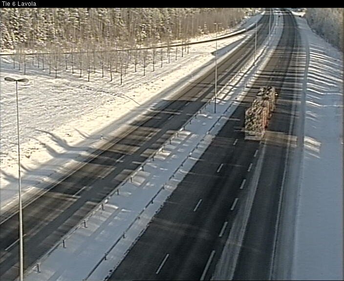 Weather Camera Image Road 6 Lappeenranta, Lavola, Lappeenranta, Etelä-Karjala