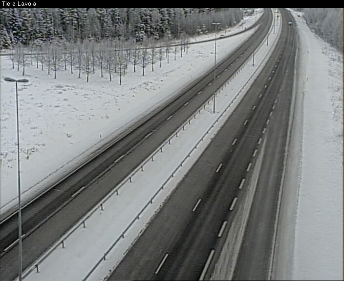Weather Camera Image Road 6 Lappeenranta, Lavola, Lappeenranta, Etelä-Karjala