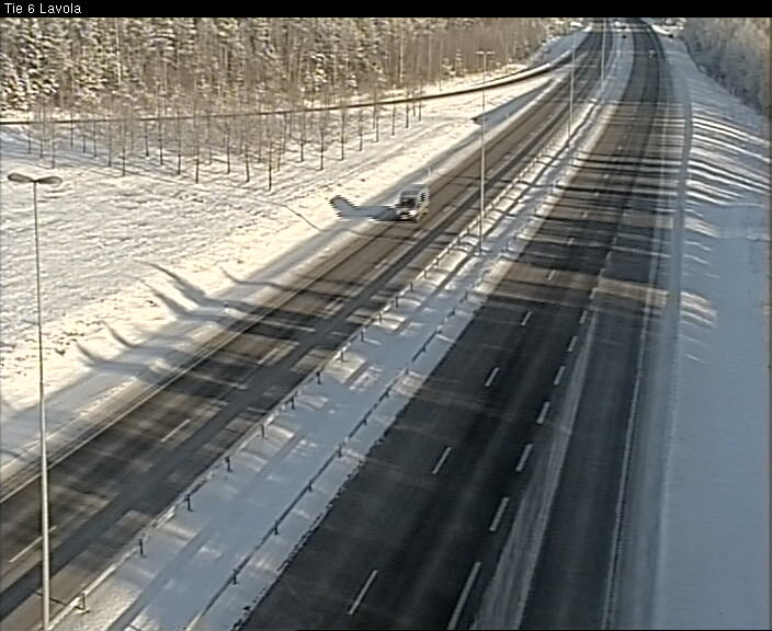 Weather Camera Image Road 6 Lappeenranta, Lavola, Lappeenranta, Etelä-Karjala