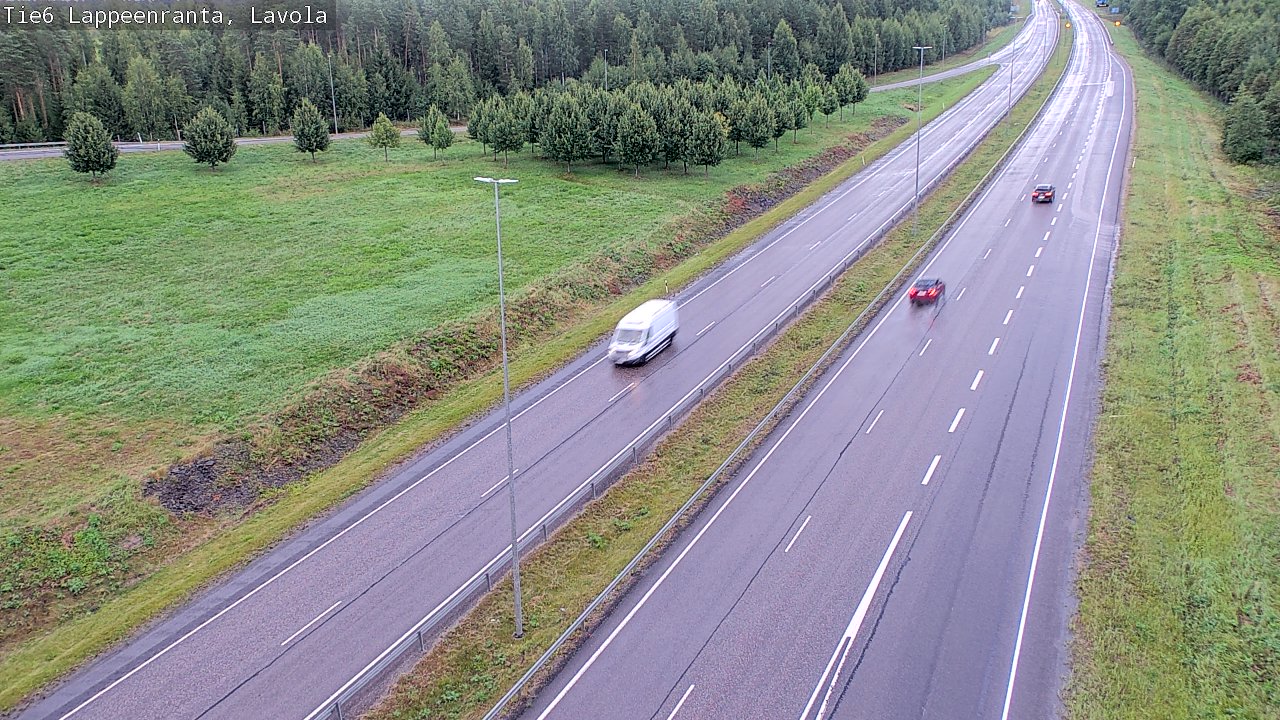 Kelikamerat Kuva Tie 6 Lappeenranta, Lavola, Lappeenranta, Etelä-Karjala