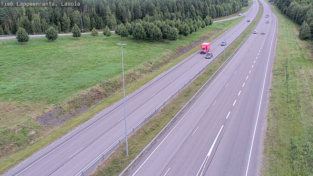 Kelikamerat Kuva Tie 6 Lappeenranta, Lavola, Lappeenranta, Etelä-Karjala