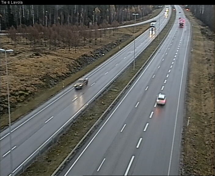 Weather Camera Image Väg 6 Villmanstrand, Lavola, Lappeenranta, Etelä-Karjala