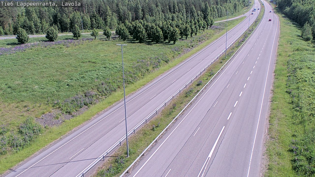 Kelikamerat Kuva Tie 6 Lappeenranta, Lavola, Lappeenranta, Etelä-Karjala