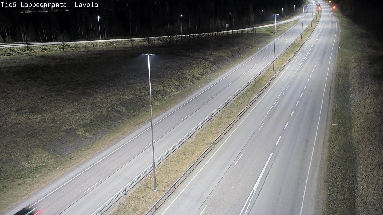 Weather Camera Image Väg 6 Villmanstrand, Lavola, Lappeenranta, Etelä-Karjala
