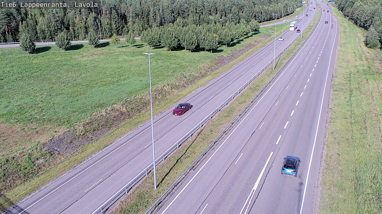 Kelikamerat Kuva Tie 6 Lappeenranta, Lavola, Lappeenranta, Etelä-Karjala