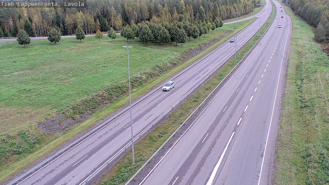 Kelikamerat Kuva Tie 6 Lappeenranta, Lavola, Lappeenranta, Etelä-Karjala