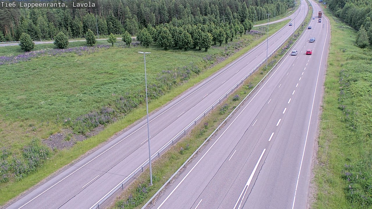 Kelikamerat Kuva Tie 6 Lappeenranta, Lavola, Lappeenranta, Etelä-Karjala