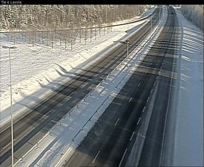 Weather Camera Image Road 6 Lappeenranta, Lavola, Lappeenranta, Etelä-Karjala
