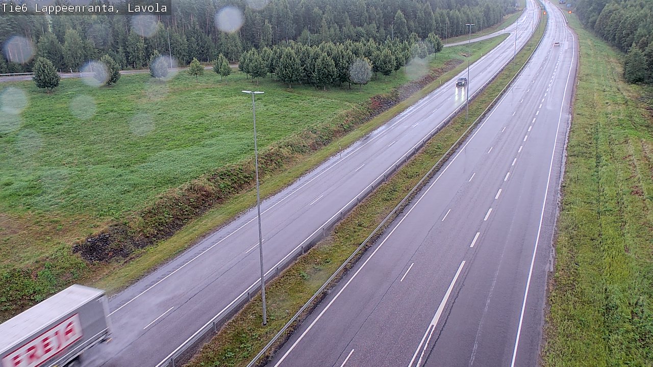 Kelikamerat Kuva Tie 6 Lappeenranta, Lavola, Lappeenranta, Etelä-Karjala