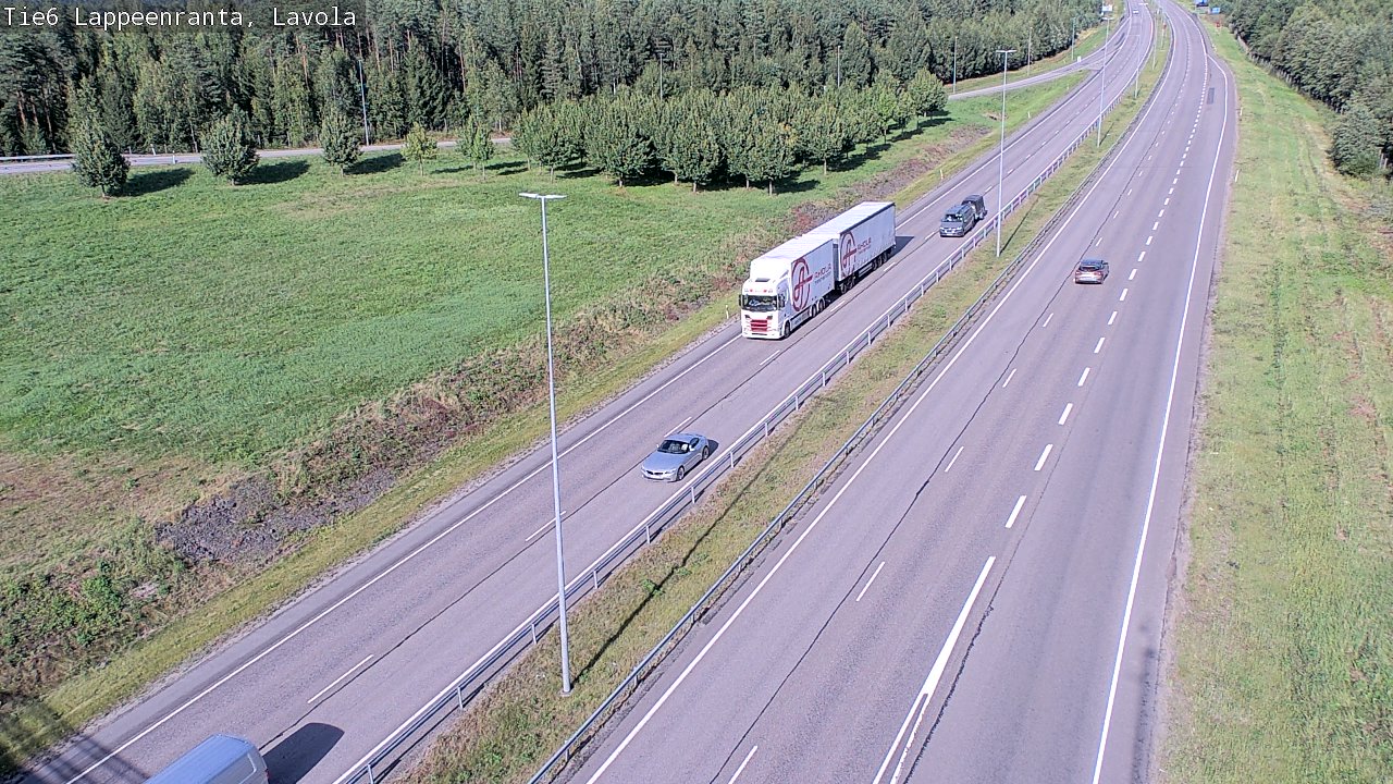 Kelikamerat Kuva Tie 6 Lappeenranta, Lavola, Lappeenranta, Etelä-Karjala