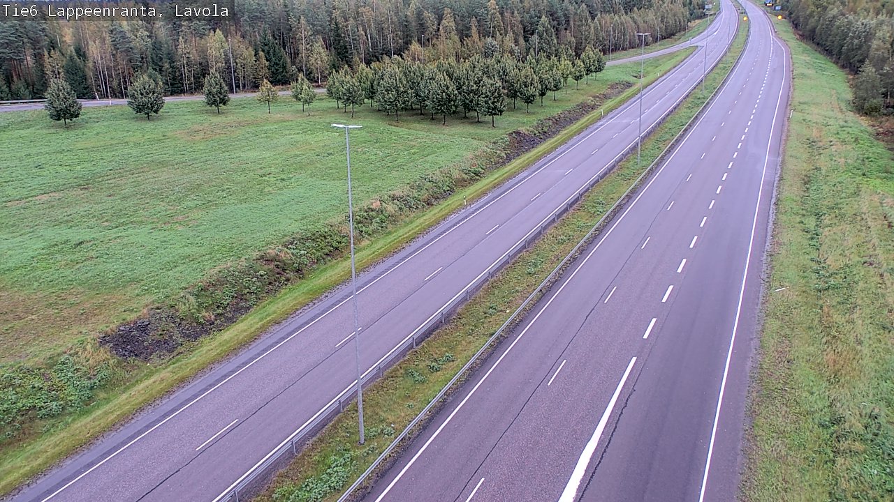 Kelikamerat Kuva Tie 6 Lappeenranta, Lavola, Lappeenranta, Etelä-Karjala