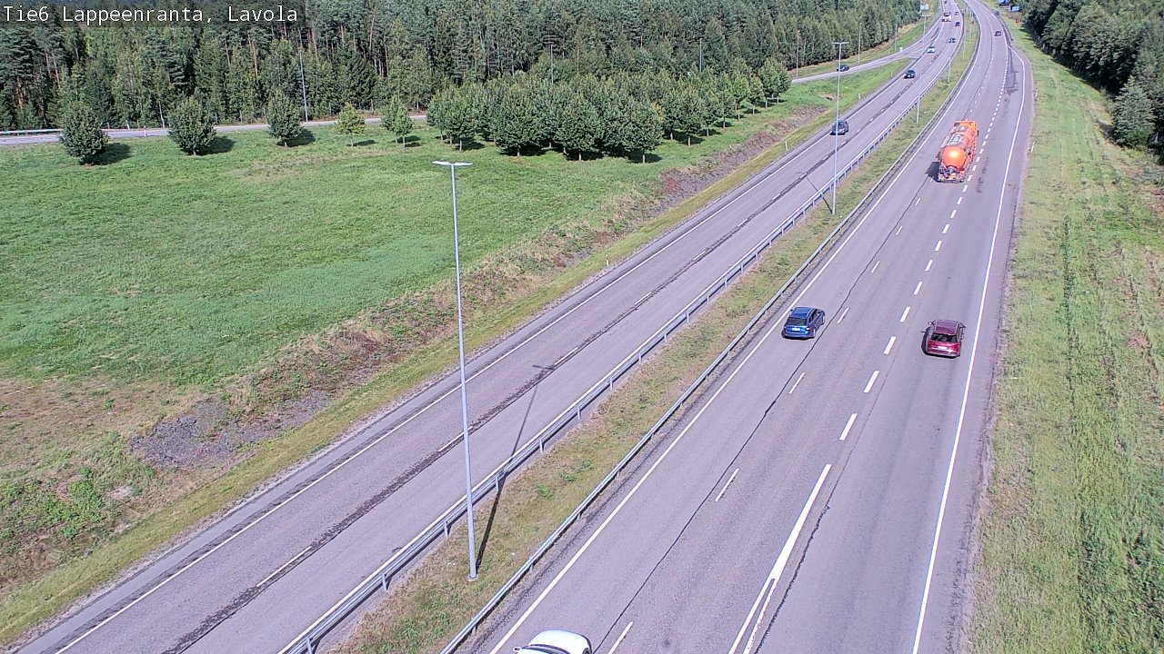 Kelikamerat Kuva Tie 6 Lappeenranta, Lavola, Lappeenranta, Etelä-Karjala