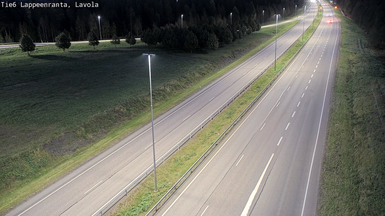 Kelikamerat Kuva Tie 6 Lappeenranta, Lavola, Lappeenranta, Etelä-Karjala
