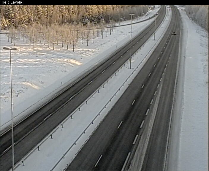 Weather Camera Image Road 6 Lappeenranta, Lavola, Lappeenranta, Etelä-Karjala