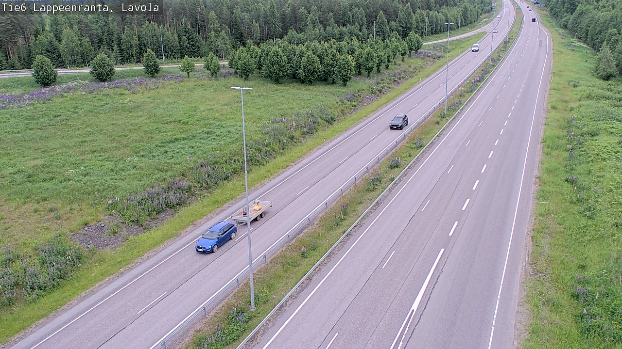 Kelikamerat Kuva Tie 6 Lappeenranta, Lavola, Lappeenranta, Etelä-Karjala