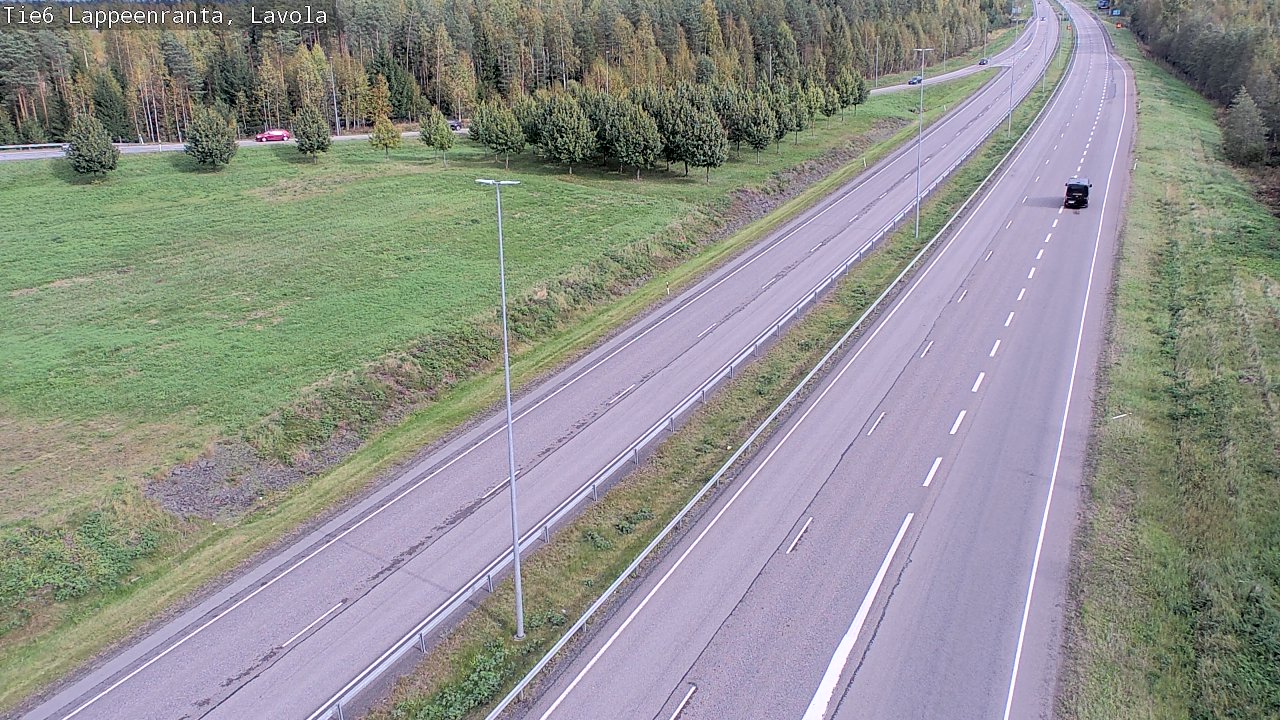 Kelikamerat Kuva Tie 6 Lappeenranta, Lavola, Lappeenranta, Etelä-Karjala