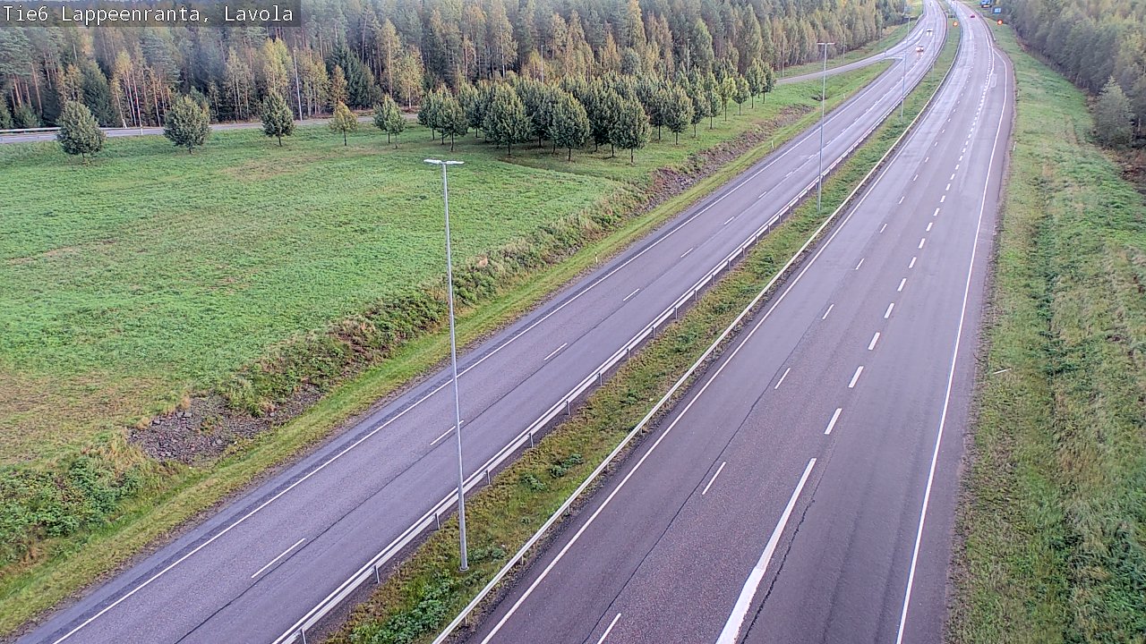 Kelikamerat Kuva Tie 6 Lappeenranta, Lavola, Lappeenranta, Etelä-Karjala